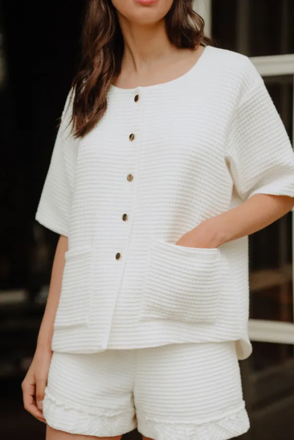 SHORT THAO BLANC