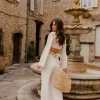 TOP ÉLIA LIN VISCOSE BEIGE