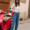 TOP LUCY JERSEY BLANC