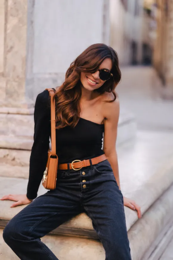 TOP LUCY JERSEY NOIR