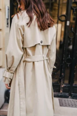 TRENCH ARNALDO GABARDINE BEIGE
