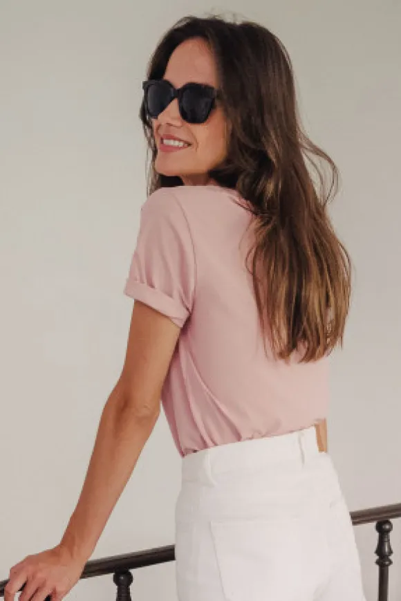 T-SHIRT LOGAN ROSE