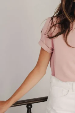 T-SHIRT LOGAN ROSE