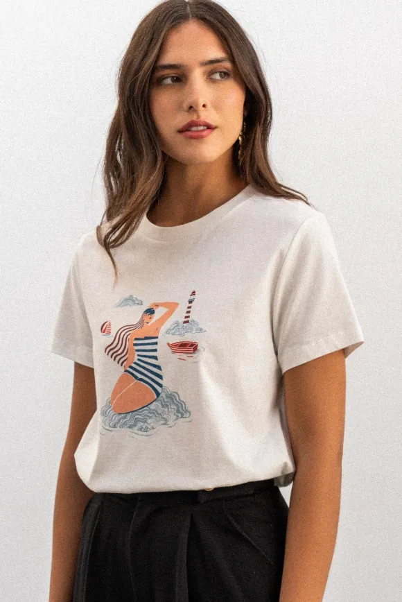 T-SHIRT LOGAN SIRÈNE