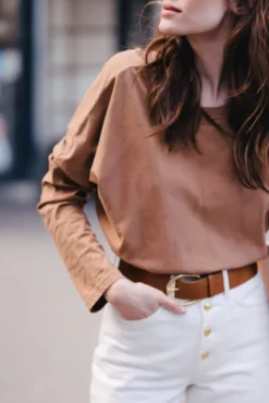 T-SHIRT OWEN CAMEL