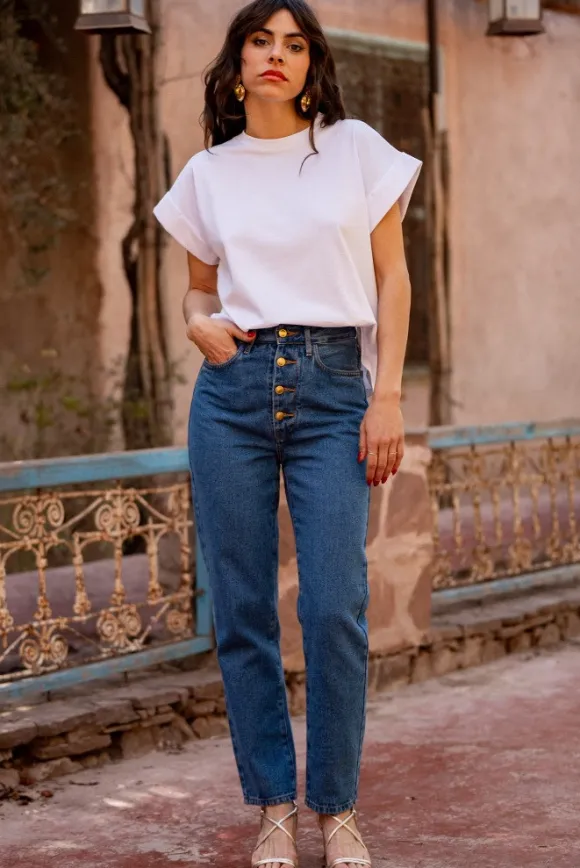 T-SHIRT TILIANE ÉCRU