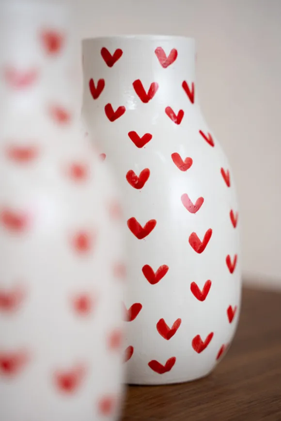 VASE HARRY MINIS COEURS