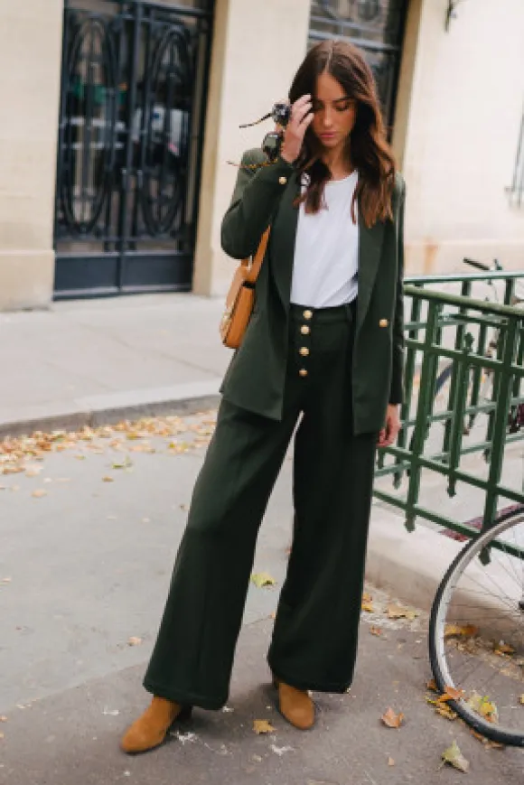 VESTE ALY KAKI