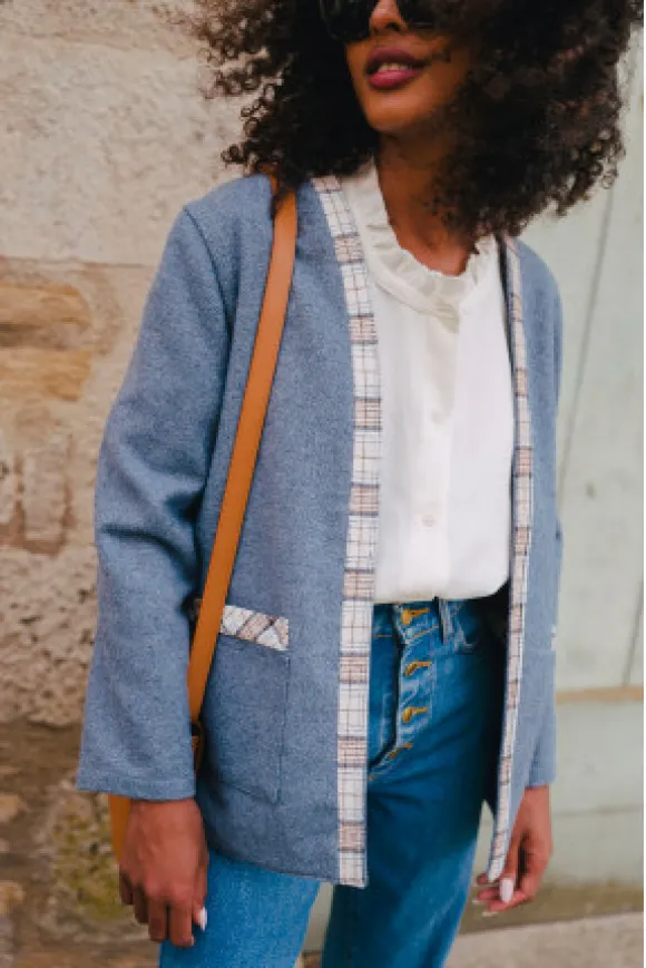 VESTE CHANDLER BLEU