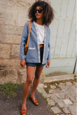 VESTE CHANDLER BLEU