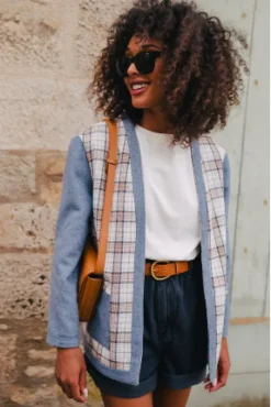 VESTE CHANDLER BLEU
