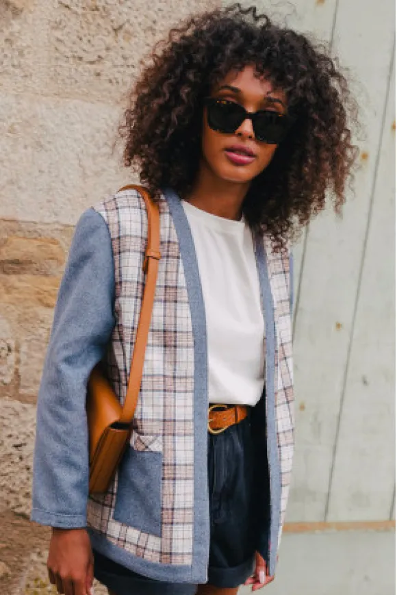 VESTE CHANDLER BLEU