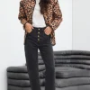 VESTE DESKIEL LÉOPARD