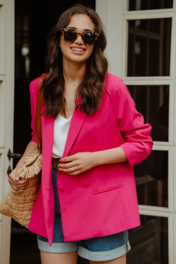 VESTE EZEKIEL FUCHSIA