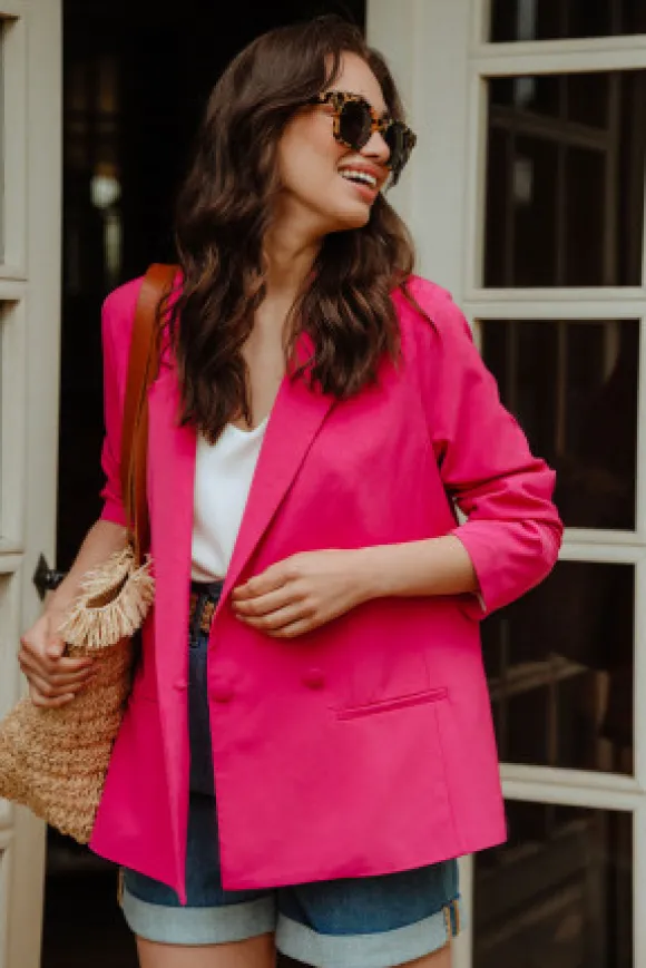 VESTE EZEKIEL FUCHSIA