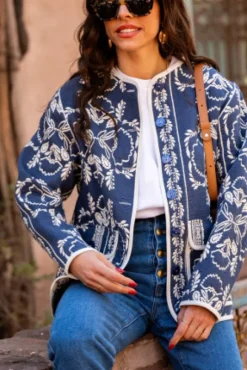 VESTE EZRA JACQUARD MISTRAL