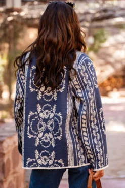 VESTE EZRA JACQUARD MISTRAL