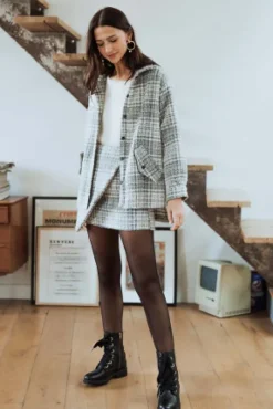 VESTE GINA CENDRÉ
