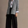 VESTE LUDY CHEVRON NOIR