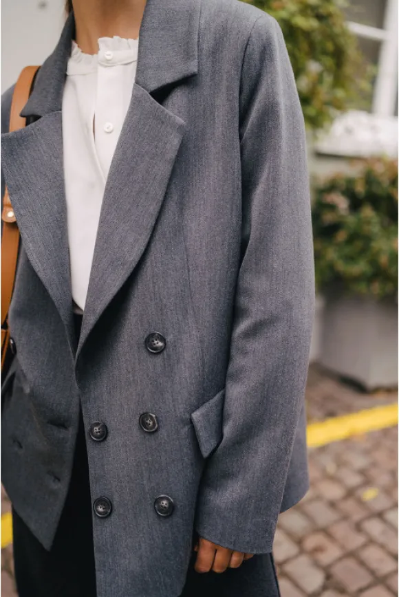 VESTE PADMÉ GRIS